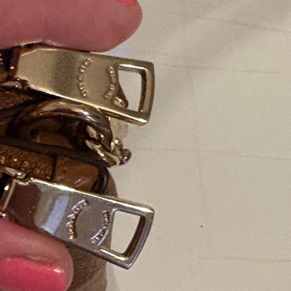 Coach Leather Crossbody in Warm Brown with Gold Hardware - Picture 6 of 17